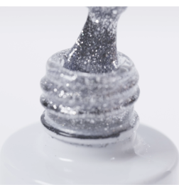 Glitter Effect Base Silver Twinkle 7.2 ml