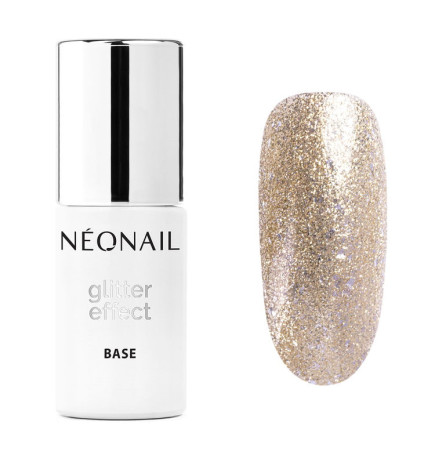 Glitter Effect Base Gold Twinkle 7.2 ml