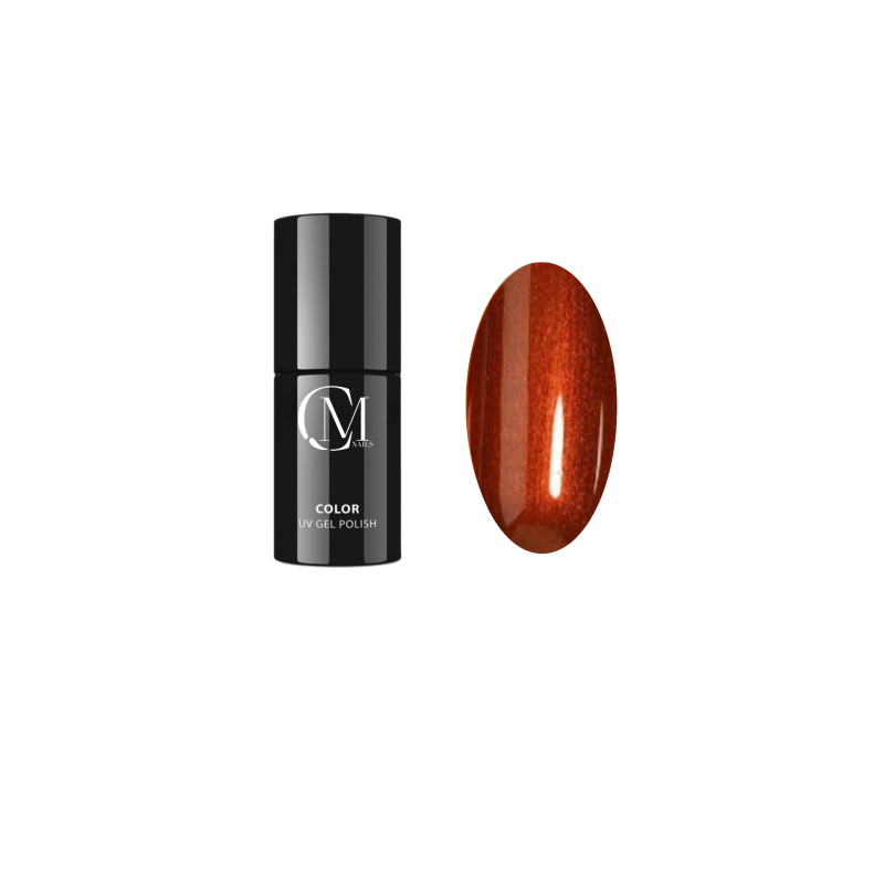 MC NAILS Vernis Semi-Permanent Autumn red 7,2 ml